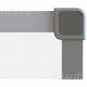Скрытый Кронштены, Алюминиевый профиль анодированный, Лак, 30BoardSys, для маркера, Серый