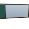 Доска магнитно-меловая для интерактивной доски 127х460х9,5 см. Boardsys