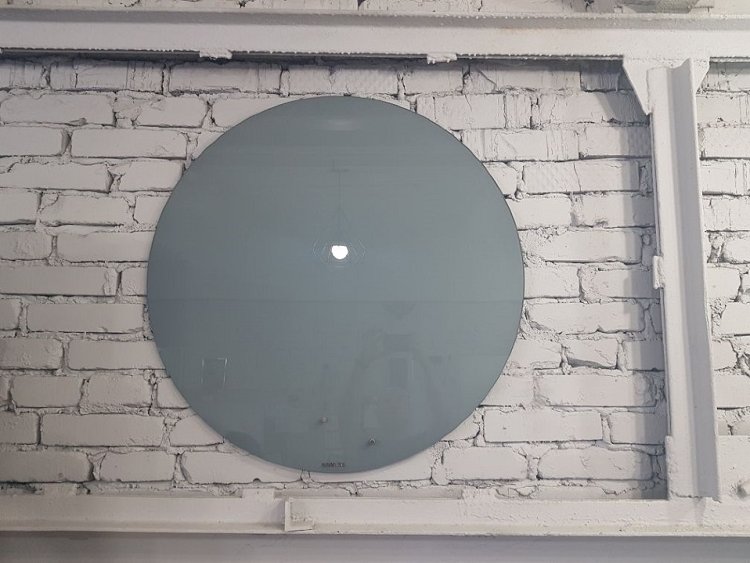 Доска стеклянная магнитная маркерная круглая D80 см. ASKELL